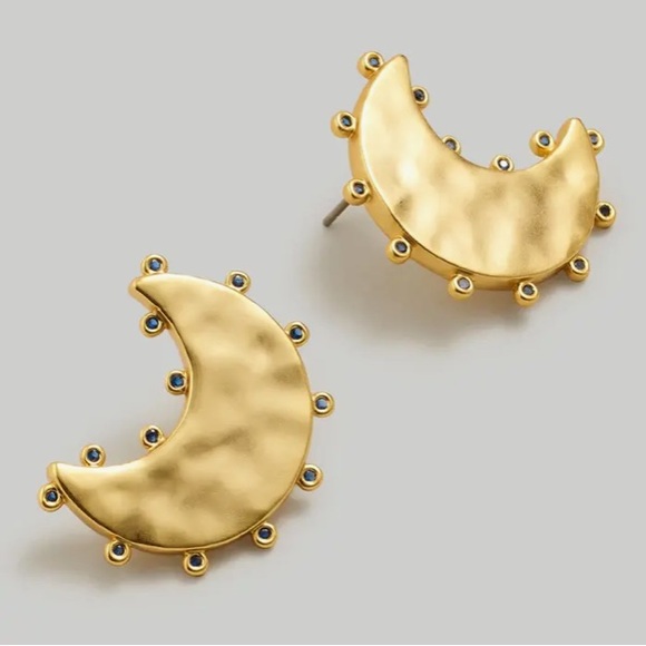 Madewell Celestial Dotted Moon Statement Stud
Earrings NWT - Picture 1 of 10